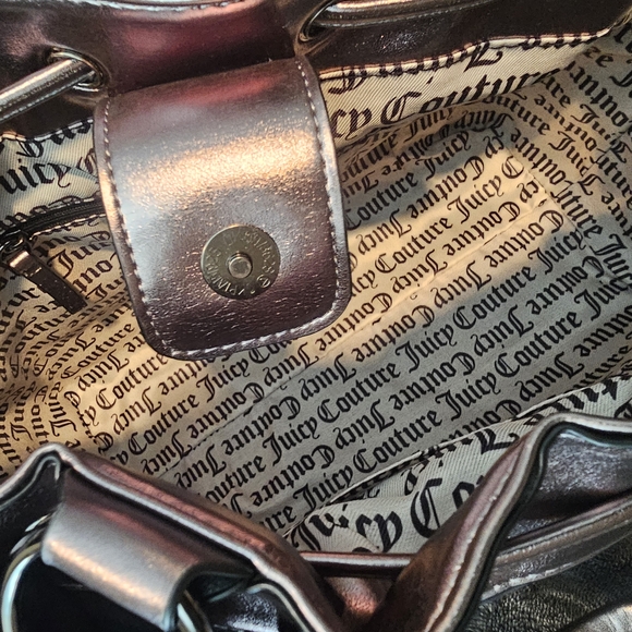 Juicy Couture Daydreamer Black and Silver Women's Bag (2025) - Picture 4 of 4